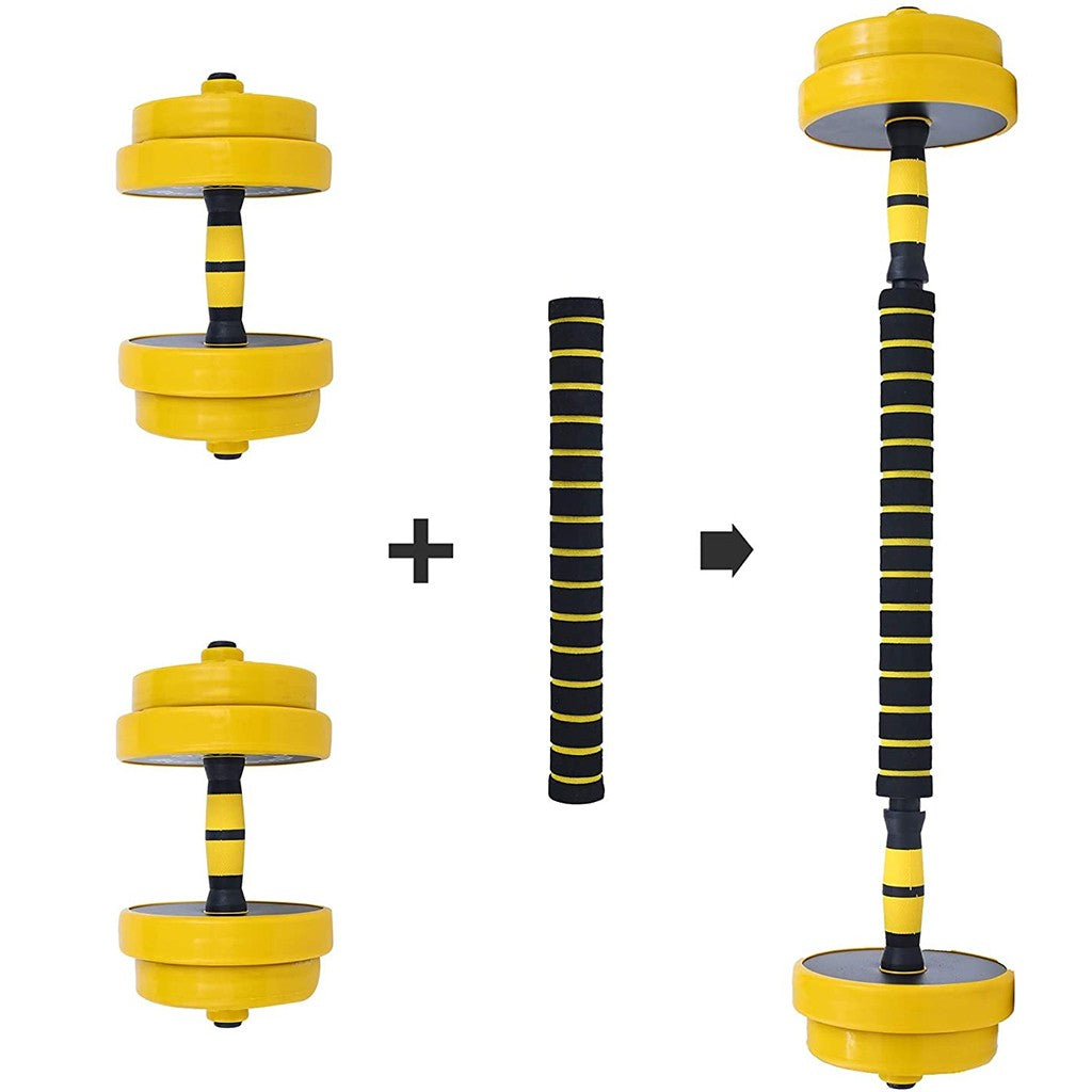 Adjustable Dumbbell Barbell Weight Pair, Free Weight, and Multifunction